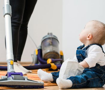 Çocuklu annelere ev temizliği önerileri